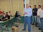 Pedreiras participa da primeira aula do EJA