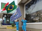 Primeiro hasteamento da bandeira do Rincão marca abertura da Semana da Pátria 