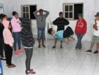 Alunos de Hip Hop se apresentam no Núcleo de Cultura do Mirassol