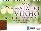  Festa do Vinho de Urussanga 2019 com 5 shows nacionais