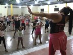 Mais de 240 participam das aulas de Zumba da Escola Integradora