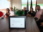 Balneário Rincão e Unesc homenageiam moradora