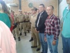 PRESIDENTE AIRTON FERREIRA PRESTIGIA A POSE DE TENENTE-CORONEL